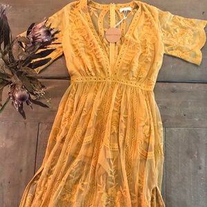 Honey Punch Lace Maxi Romper/Dress